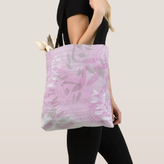 Tote Bag Feuille botanique florale abstraite moderne tendan