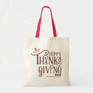 Tote Bag Feuille d'automne du bon thanksgiving  