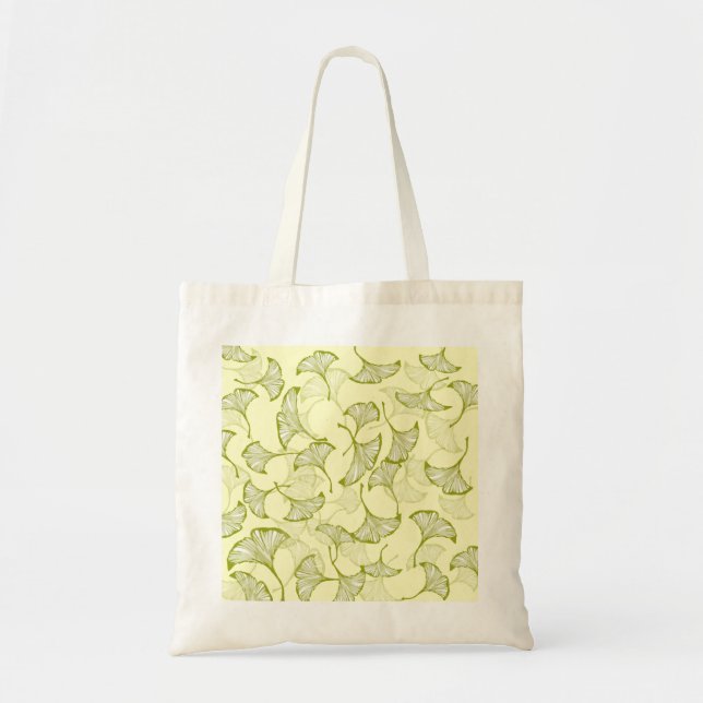 Tote Bag Feuille de Ginkgo (Devant)