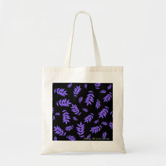 Tote Bag Feuille en baisse de cendre au crépuscule