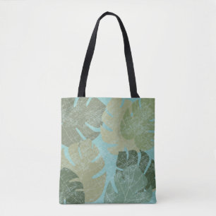 Tote Bag Feuille fané tropical