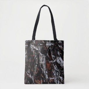 Tote Bag Feuilles Brown et blancs séchés