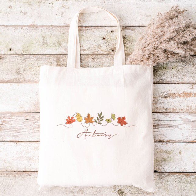 Tote Bag Feuilles d'automne (Créateur téléchargé)