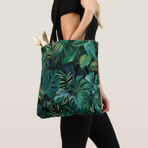 Tote Bag Feuilles de la forêt tropicale tropicale