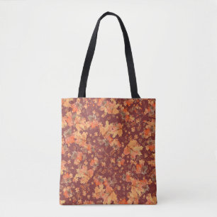 Tote Bag Feuilles de l'érable d'automne