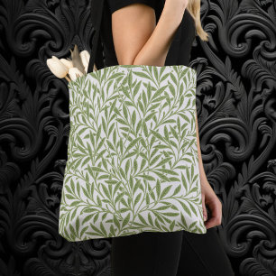 Tote Bag Feuilles de saule victoriennes vintage par William