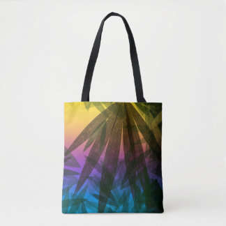 Tote Bag Feuilles de Sunset Palm