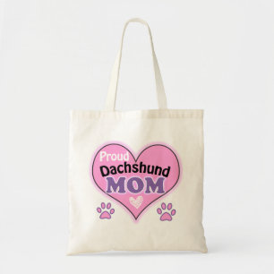 Tote Bag Fier Dachshund Maman