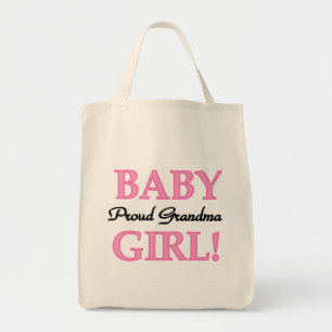Tote Bag Fier Grand-mère Baby Girl Tshirts et cadeaux