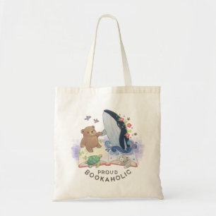 Tote Bag Fière bibliomane : illustration de la magie des li