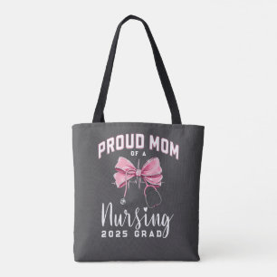 Tote Bag Fière maman de l'infirmière diplômée