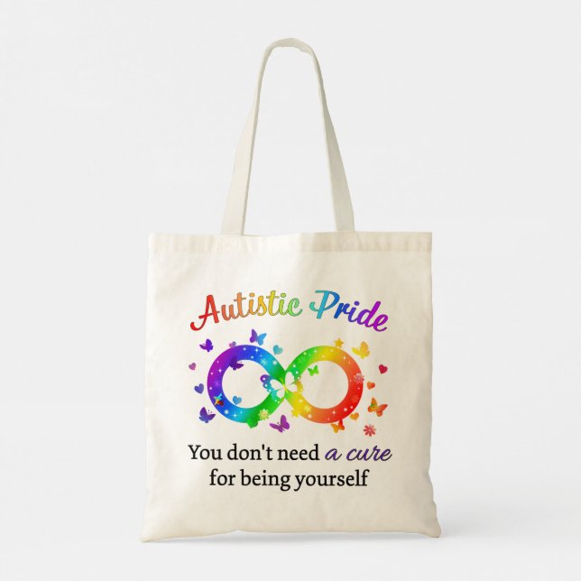 Tote Bag Fierté autistique (Dos)
