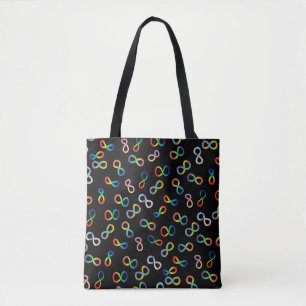 Tote Bag Fierté autistique Neurodiversité Acceptation