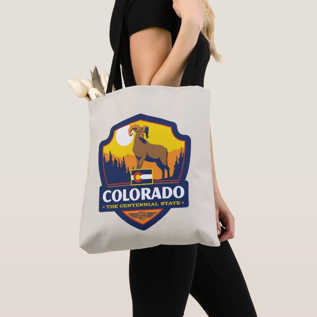 Tote Bag Fierté de l'État | Colorado (De près)