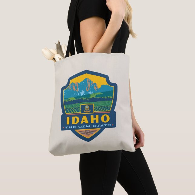 Tote Bag Fierté de l'État | Idaho (De près)