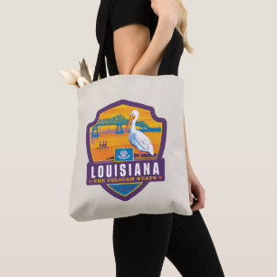 Tote Bag Fierté de l'État   Louisiane