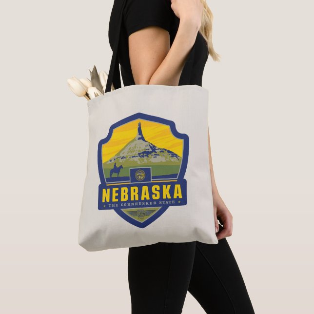 Tote Bag Fierté de l'État | Nebraska (De près)
