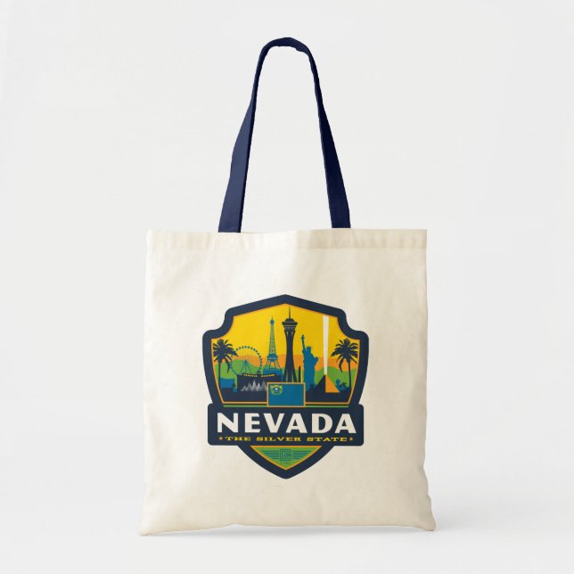 Tote Bag Fierté de l'État | Nevada (Devant)