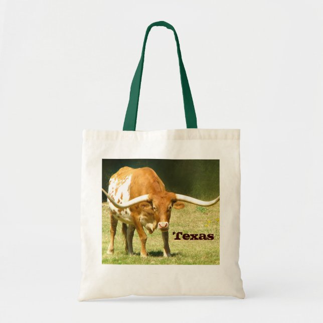 Tote Bag Fierté de Longhorn le Texas (Devant)