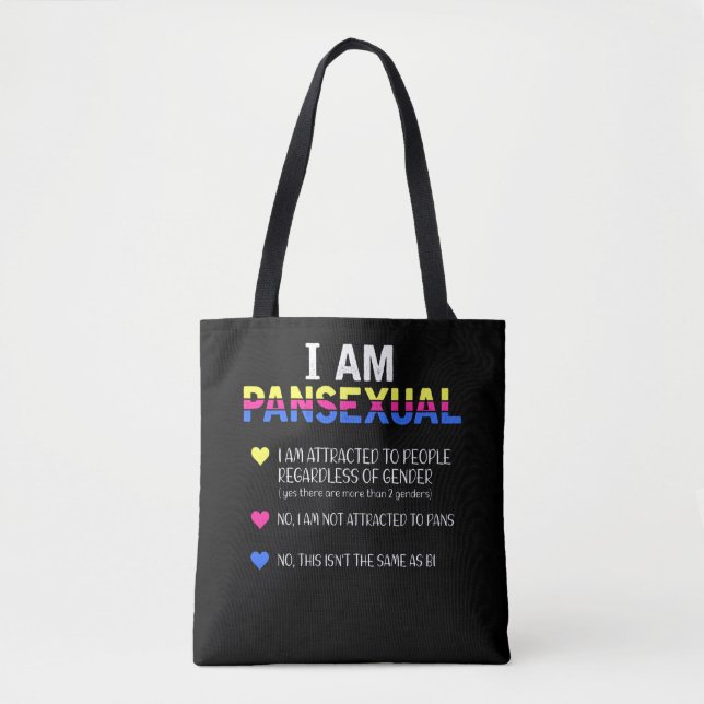 Tote Bag Fierté transexuelle LGBT Egalité des droits (Devant)