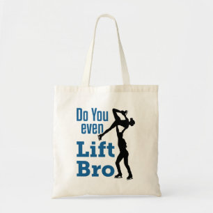 Tote Bag Figure Patinage Patinage Paires Vous Soulevez Même