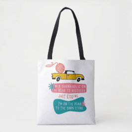 Tote Bag Fil à tricoter drôle de l'énonciation W. de