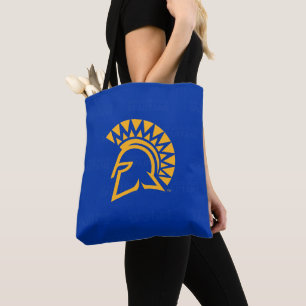 Tote Bag Filigrane de logo de Spartans d'état de San Jose