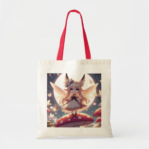 Tote Bag Fille Anime Pixie Hippie Lune Fée