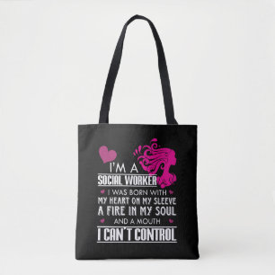 Tote Bag Fille d'assistant social