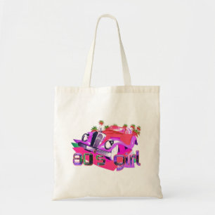Tote Bag Fille des années 80 roses