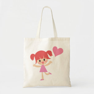 Tote Bag Fille heureuse