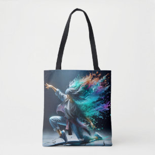Tote Bag Fille jeune danseuse mignonne de fantaisie
