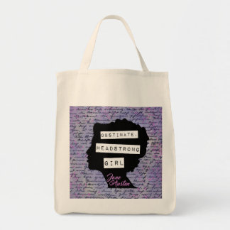 Tote Bag Fille obstinée et volontaire Orgueil & Préjugés 