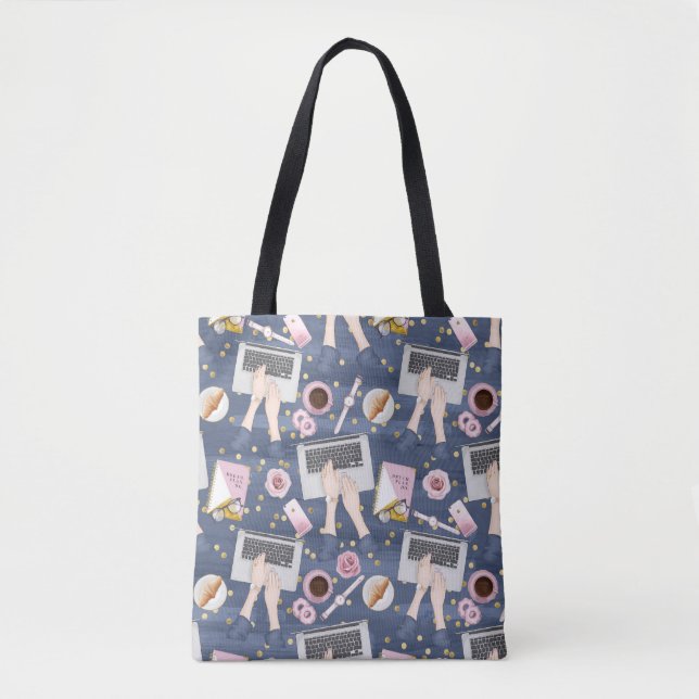 Tote Bag Fille ouvrière (Devant)