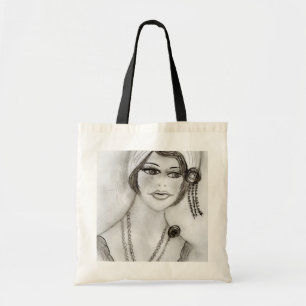 Tote Bag Fille perlée d'aileron