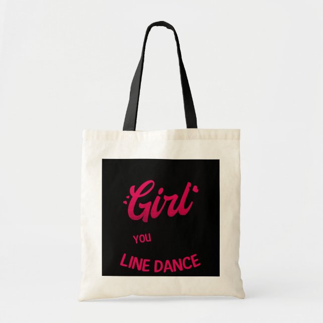 Tote Bag Fille Vous Montre Comment Aligner La Ligne De Desi (Devant)