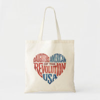 Filles de la Révolution américaine Cœur USA