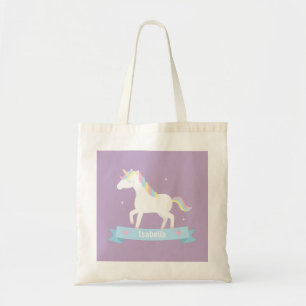 Tote Bag Filles en pastel Fourre-tout nommé de crinière de