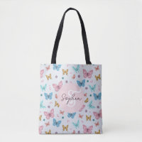 Filles Papillon rose Monogramme mignon Enfants