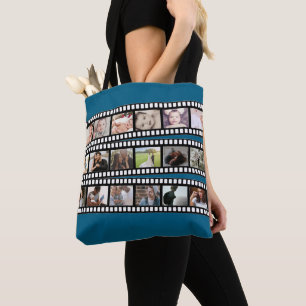 Tote Bag Film Strip Personnalisé Avec Vos Propres Photos