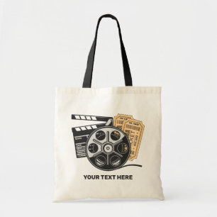 Tote Bag Film texte personnalisé