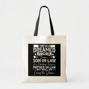 Tote Bag Fils drôle en droit Anniversaire Idées cadeaux fan