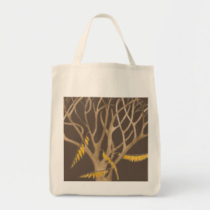 Tote Bag Fin automne sur une Fourre-tout d'épicerie