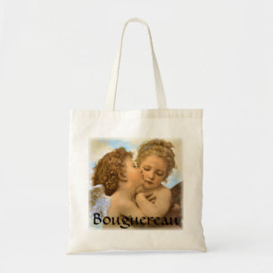 Tote Bag First Kiss (détail d'ange) par Bouguereau