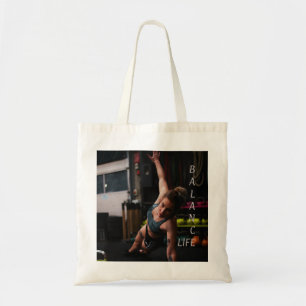 Tote Bag Fitness Yoga Balance Life