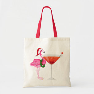 Tote Bag Flamant rose Cocktail Fourre-tout - SRF