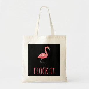 Tote Bag Flamant rose - Flock Tt Pink Amoureux des animaux