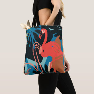 Tote Bag Flamant rose funeste