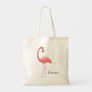 Tote Bag Flamant Rose Personnalisé