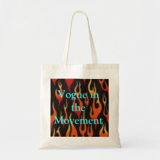 Tote Bag flammes, mode dans le mouvement
